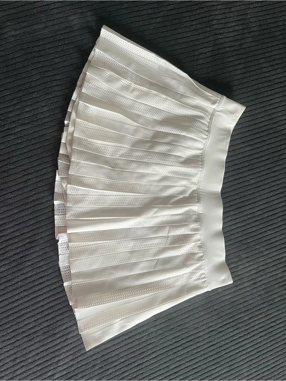 Pleated Open-Knit High-Rise Tennis Skirt | Lululemon | Size 14